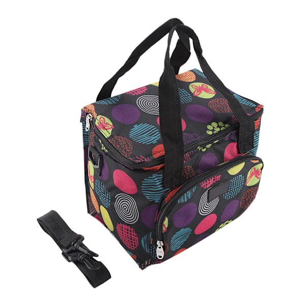 10L bærbar isoleret termisk Bento Taske Lunchbox Organizer til skolekontorpicnic (Plads)