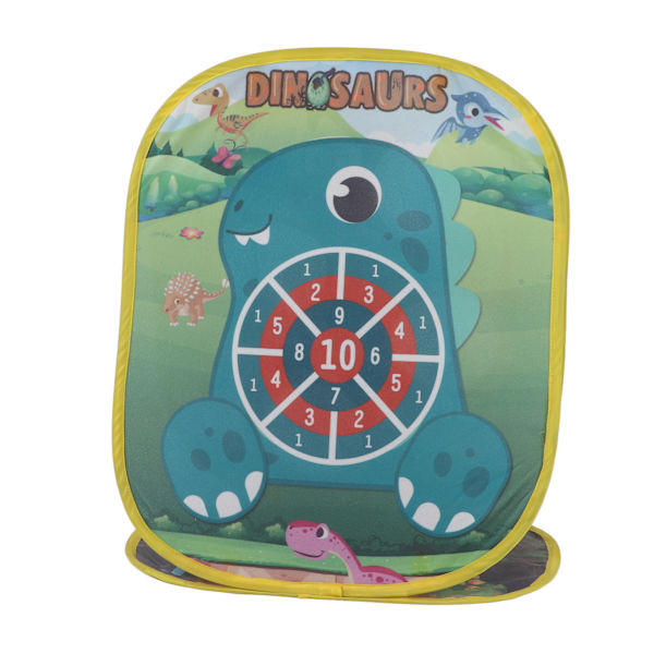 2-in-1 Beanbag Toss-pelisetti Dart-taulu lapsille Hiekka-pussi Ulkopeli ranta lelu
