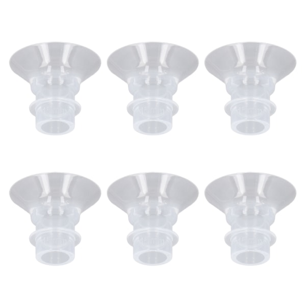 6st flänsinsatser Handsfree bystpump Bärbar Portable Spectra 24mm Shields Flänsar 15mm / 0.6in