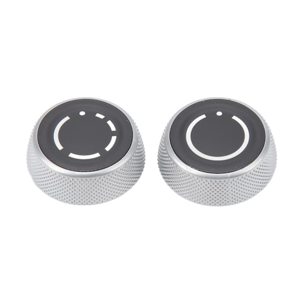 1 Pair Radio Volume Control Knob Left Right Sensitive Durable Multimedia Volume Button Cap Replacement for Boxster Cayman 911