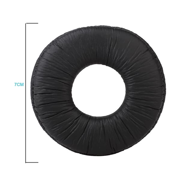 Sorte, holdbare ørepude med høj elasticitet til MDR ZX100 ZX300 Headset