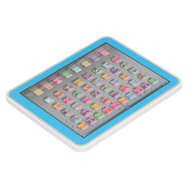 Lasten Tablet-Peliopetuslelu Elektroninen Kone Varhainen Oppiminen Englanti Opinto TabletBlue