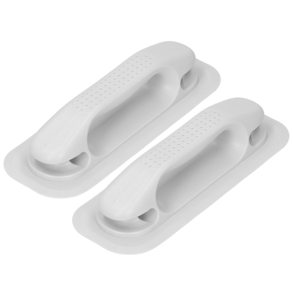 2 stk Oppblåsbare Dinghy Håndrekker med Hullhåndtak for Drifting Båt Fiskebåt Kano