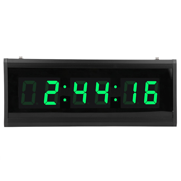 Moderne LED digital vægur med evighedskalender til hjemmet indretning i soveværelset 100-240V