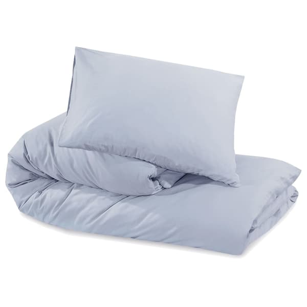 vidaXL Sengetøj grå 240x220 cm bomuld Grå 1180