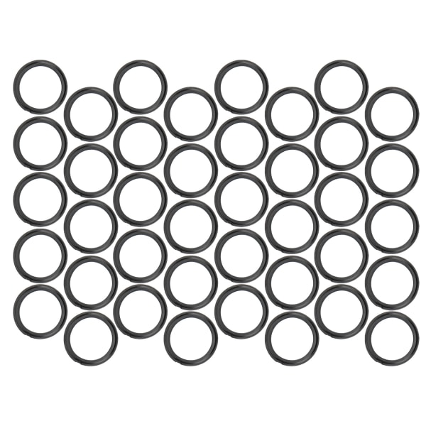 40 kpl silikonikelausrengas koristelu rengas Trim-sovitin vavan rakennusosille 17MM