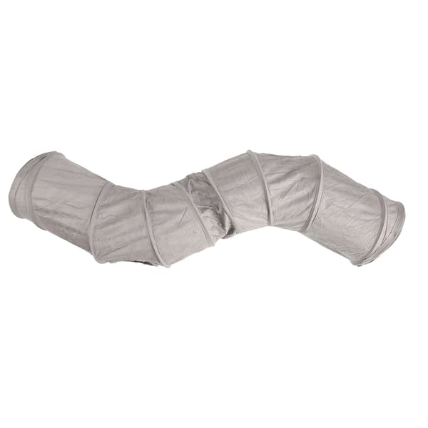 Cat Tunnel Foldable Interactive Crinkle Large Space Kitten Tunnel Toy for Cats Kittens Small Pets
