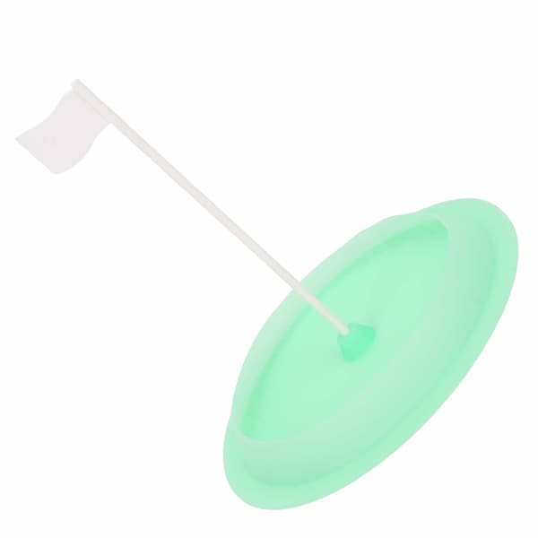 Golf Putter Øvelse Silikon Disc Hull Putting Cup Innendørs med Plast Target Flagg
