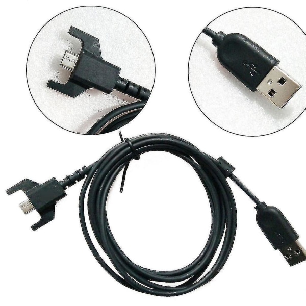 Slitstark USB laddningskabel för mus