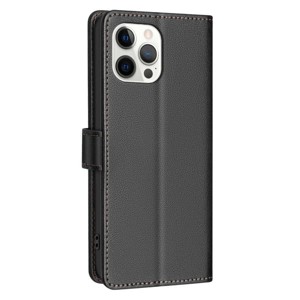 Kompatibel med iPhone 11 Pro Max Plånboksfodral med RFIDskydd och Magnetlås Lila
