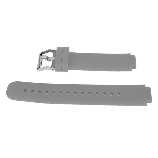 Ersättningsarmband Justera storlek Mjukt silikonarmband för klocka 2 A1807 Verge 2 Grå