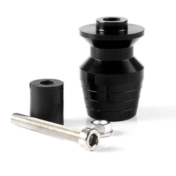 1 Par Motorcykel Styrpropper Aluminium Legering Styrgreb Endestykker Modifikations Tilbehør Sort