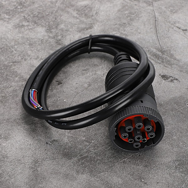 J1939-9Pin diagnoskabeladapterkontakt för Cummins Universal Truck Accessory