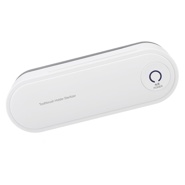 Tandborsthållare Torkning Vit Tandborsthållare Plug-in Torkfunktion Hushållstandborsthållare