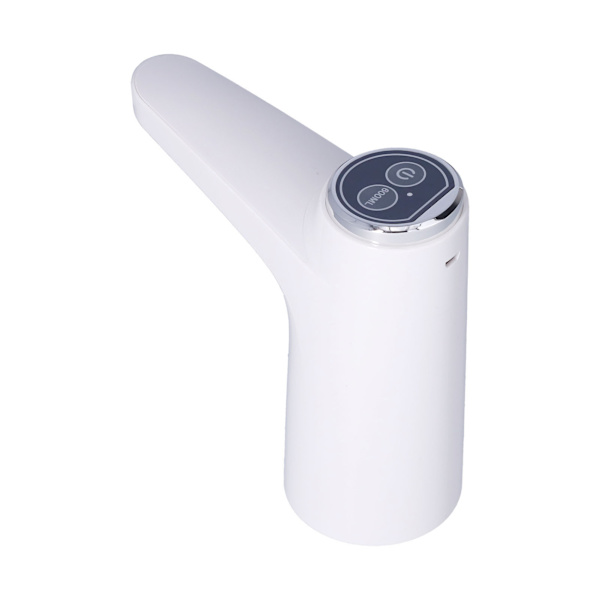 Elektrisk vandpumpe USB opladbar hvid smart vandflaskedispenser til hjemmekontor