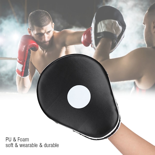 Letvægts Boksning Kick Hånd Mål Handske Punch Pad MMA Muay Thai Træning Mitt