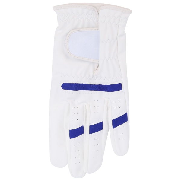 Professionelle åndbare golfhandsker til venstre hånd UV-beskyttelse Anti-slip handsker Hvid27