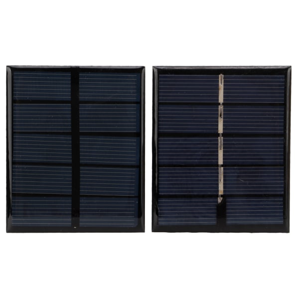 2Pcs Solar Panel 0.5W 2.5V DIY Protable Polysilicon Solar Panel Charger for Low Power Electrical Appliances