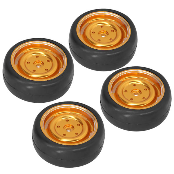 4 stk/sett 63mm RC-dekk Metallhjulnav med adapterpakninger skruer sett for WPL D12 fjernstyrt lastebil