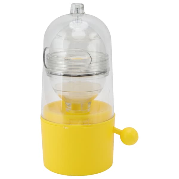 Egg Spinner, Pull Rope Drive Detachable Plastic Dishwasher Washable Manual Golden Egg Shakers