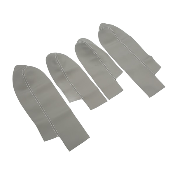 4-pack Dörrpanel Armstödsöverdrag i Mikrofiberläder Ersättning för CRV 2007‑2011 Grå
