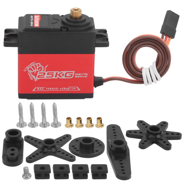SURPASSHOBBY S2500M 25KG Digital Servo Ersättningsdel för 1/8 1/10 RC-modell