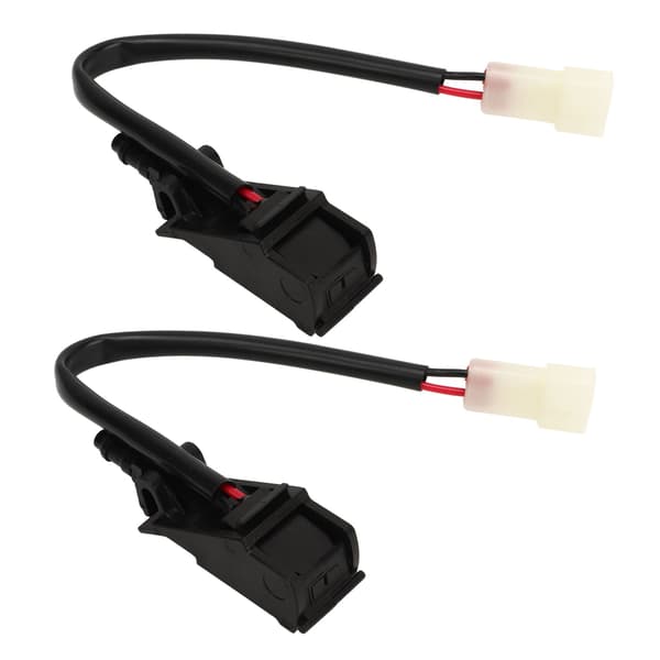 1 Pair Front Windshield Washer Nozzle Heated 6E0955986B Durable Anti-Crack Robust Replacement for Bora MK4 Bettle Cabrio