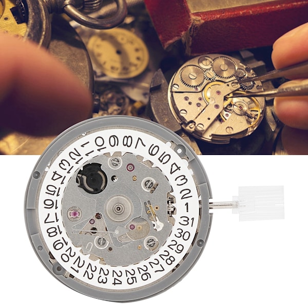 Automatisk rörelsedatumklocka Armbandsur Reparationstillbehör (NH35 Single Calendar)