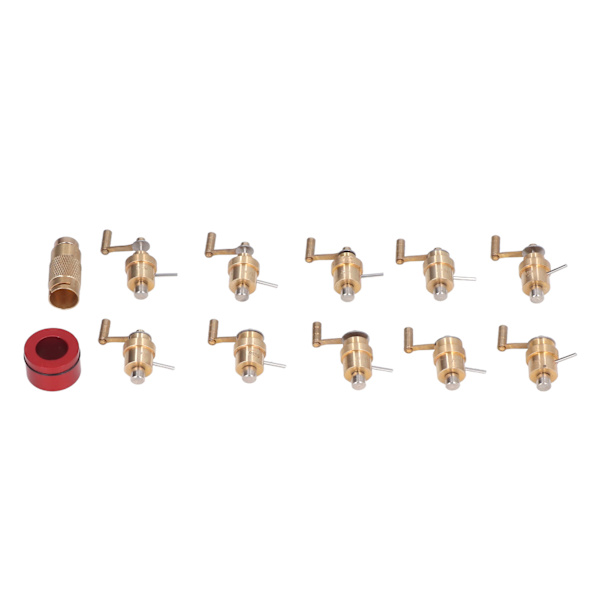 Mainspring Winder Set Mässing Klocka Reparations Verktyg Armbandsur Reparation Kit Gör det själv Urmakare Verktyg