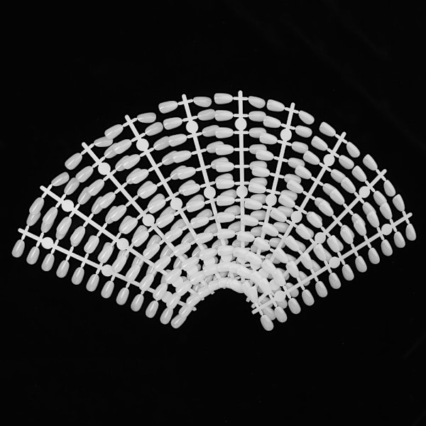 240st Runda Nageltips Färgkort Polish Gel Display Övningspalett Manikyrverktyg 01#