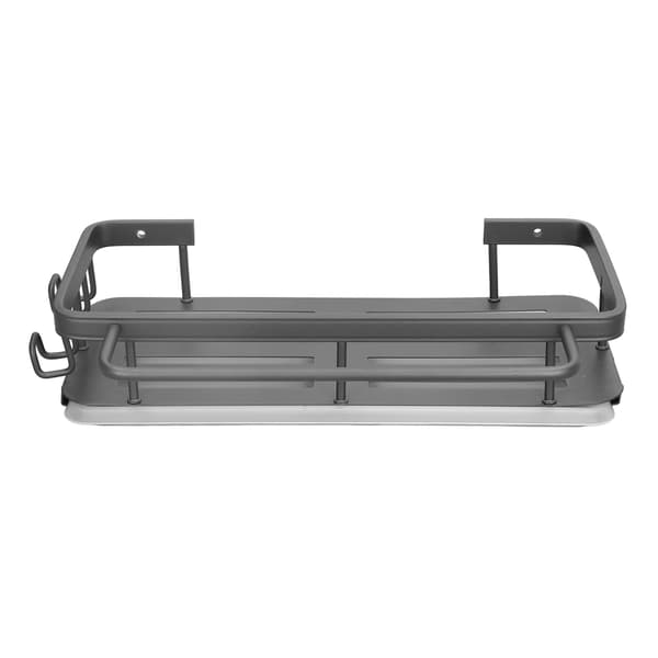Kitchen Wall Mounted Sink Shelf Punch Free Rustproof Over Sink Dish Drying Rack for Home