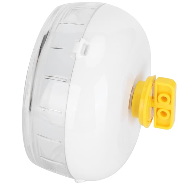 Hamster Running Wheel Silent Exercise Wheels Small Pet Plastic Roller Wheel ToyWhite 21cm/8.3in