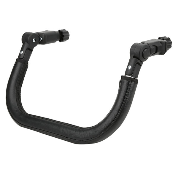 Babyvagn Belly Bar PU-läder Spädbarnsvagnshandtag Småbarnsvagn Armstöd Universal PU-läderstång