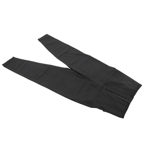 Saunatræningsbukser til kvinder med mavekontrol Høj talje termo neopren træningsbukser L/XL