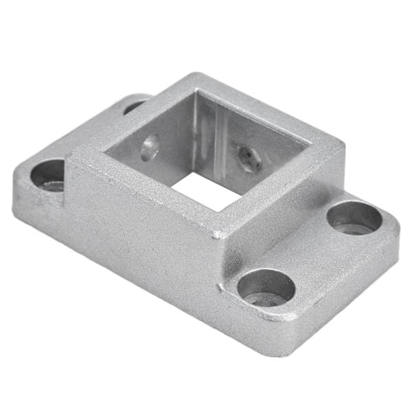 Aluminiumprofiler fast base 3030 dobbeltrettet hjørnekvadratkobling for flensbaser