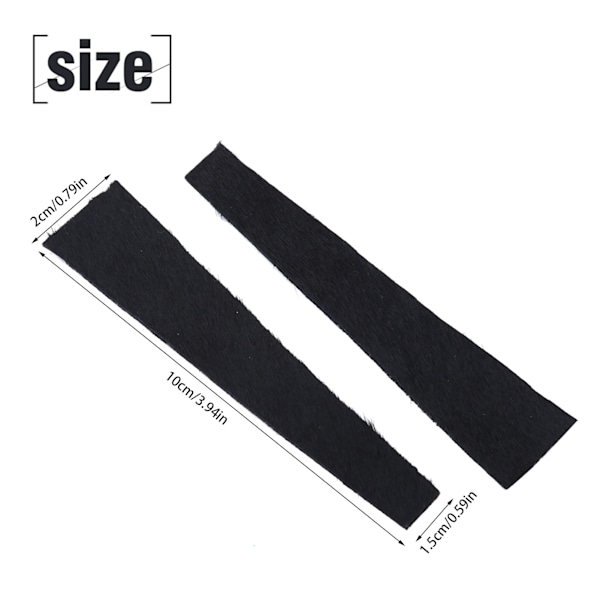 2 stk Bueskyting Recurve Bow String Støtdemper Lyddemper Tilbehør for jakt