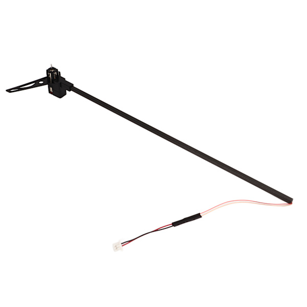 Udskiftning af helikopter-halestang i aluminiumlegering Sort RC helikopter-halestang til XK K127.0014 RC helikopter