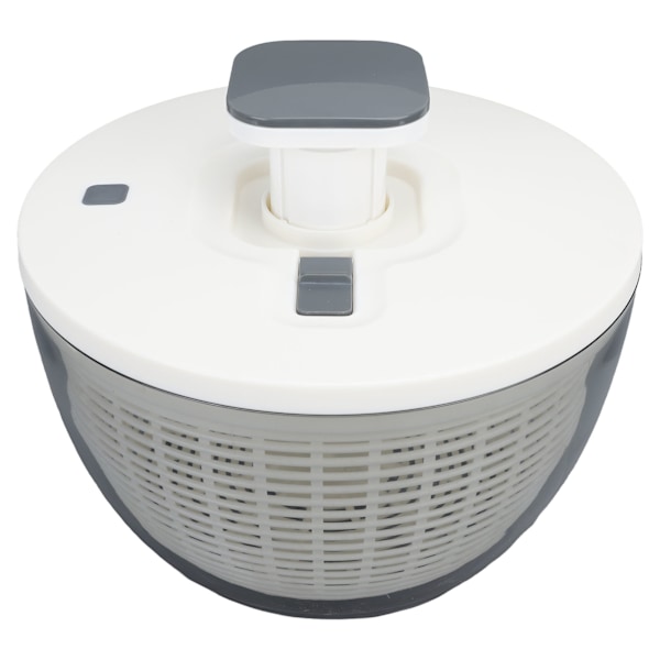Salatspinner med innebygd dreneringsystem Salatspinner Grønnsakstørker Fruktvasker for frisk, sprø, ren salatproduksjon Stor