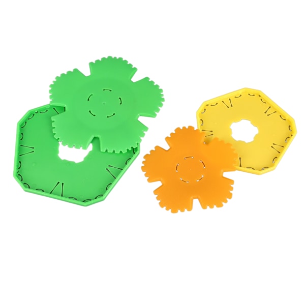 Blomsterfremstillingssæt Tidsbesparende Simpel Betjening Stofblomsterfremstillingsplader til DIY 5-bladede Blomster