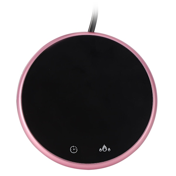 Koppvärmare Intelligent konstant temperaturbas Rosa Elektrisk värmekoppsmatta Kinesisk kontakt 220V