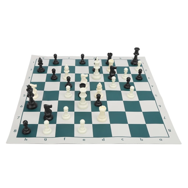 Middelalderske sjakkbrikker med sjakkbrett Internasjonal standard sjakk-konkurransekonge