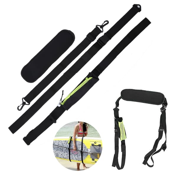 Nylon Surfboard Strap with Plastic Buckle Paddle Board Carry Belt Surfing Accessory Paddle Board Strap