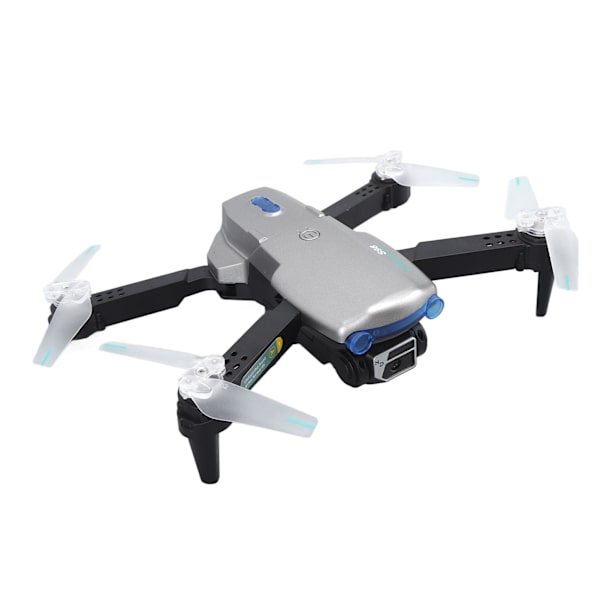 Vikbar 4K Dual Camera RC Quadcopter med Obstacle Avoidation och LED-lampor - 2,4 GHz, 4 kanaler (14+ år)