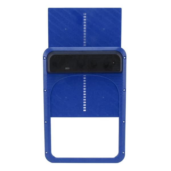 Automatic Chicken Coop Door Opener Light Sense Battery Powered Automatic Chicken Door Blue
