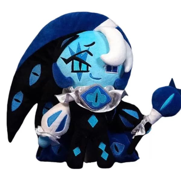Cookie Run: Kingdom Shadow Milk Cookie Figur Plyschdocka Cookie Run: Kingdom Game Collection Doll[LD]