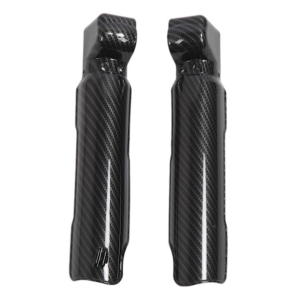 2 ST Stødabsorberbeskyttelse Kulfibermønster Motorcykel Gaffelbeskyttelse Protector Udskiftning til SurRon Light Bee X S