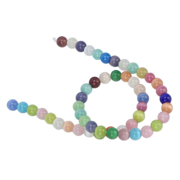 Naturlig lös sten distanspärlor DIY-pärlor Smycketillbehör för halsband Armbandstillverkning Craft 8mm/0.3in
