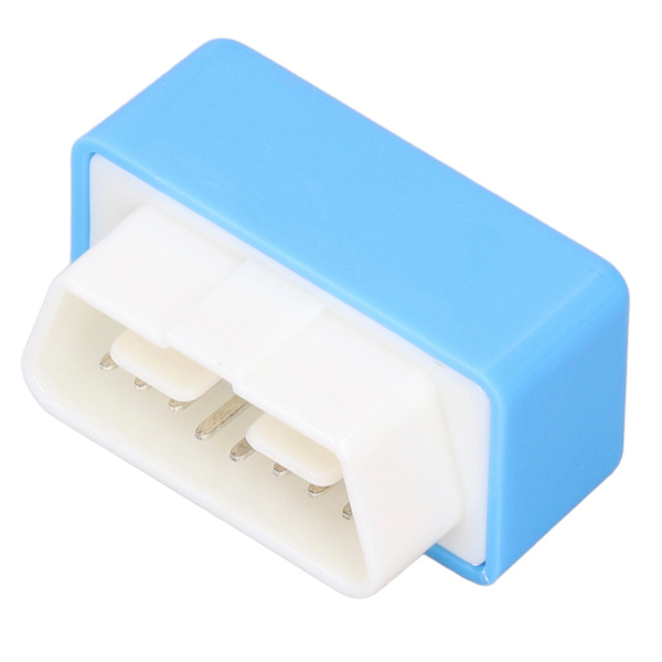 ECO OBD2 Plug Drive Chip 15 % Bensinsparande Blå Bränsleekonomi Tuning Box Universal för bilar efter 1996