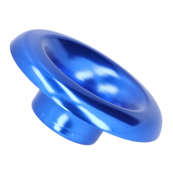 73mm/2.9in Kort Ram Kaldluftinntak Turbo Horn Aluminium Velocity Stack Adapter Blå