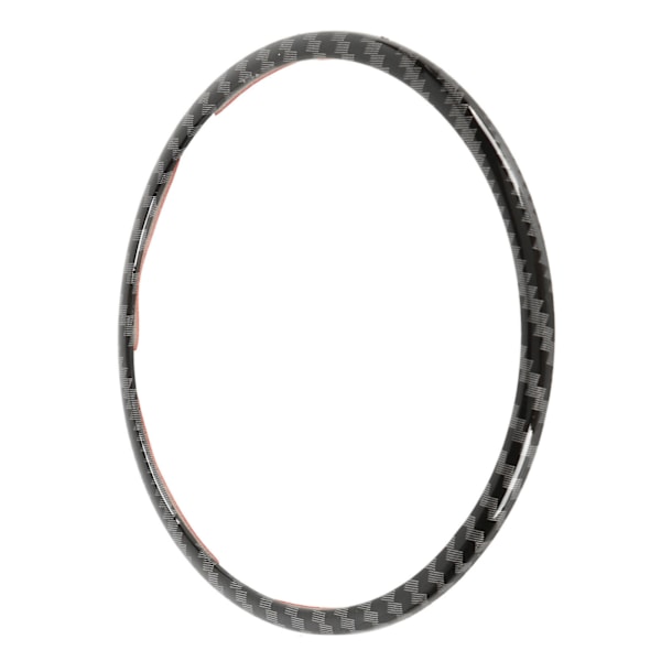 Ratt Emblem Ring Kolfiber Look Enkel Snygg Ersättning för Mazda CX‑3 CX‑5 CX‑9